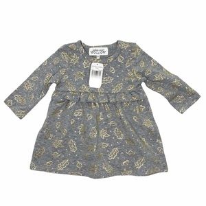 NWOT Indigo Soul Leaf Dress